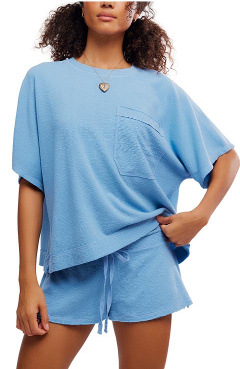 Staycation Oversize Cotton Blend T-Shirt