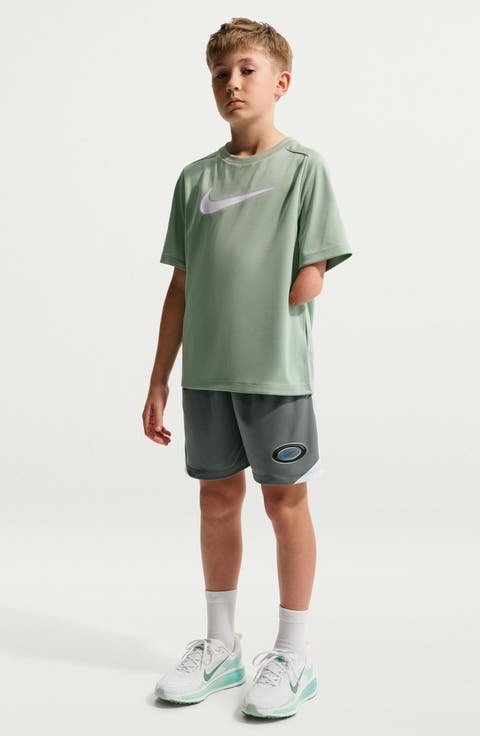 Kids' Dri-FIT Multi Mesh Athletic Shorts (Little Kid & Big Kid)