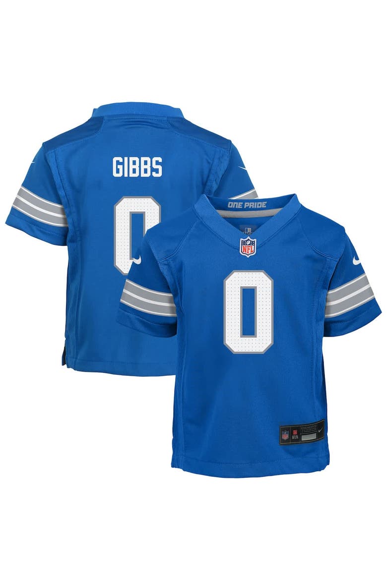 Toddler Nike Jahmyr Gibbs Blue Detroit Lions Game Jersey, Alternate, color, Blue
