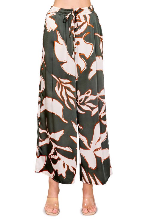 Satin Wide Leg Pants