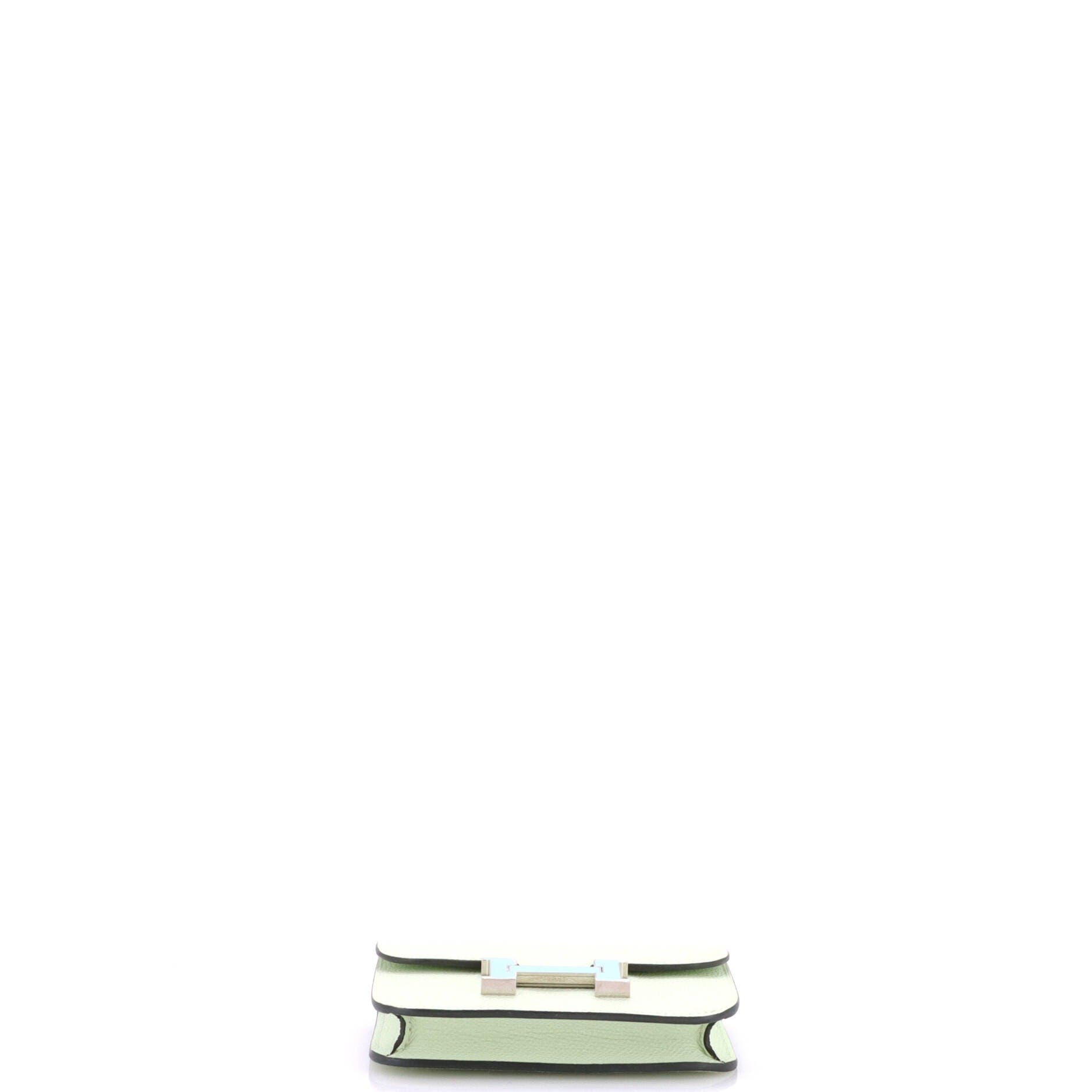 Constance Slim Wallet Epsom, Alternate, color, Green