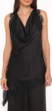Petal & Pup Clara Asymmetrical Lace Top
