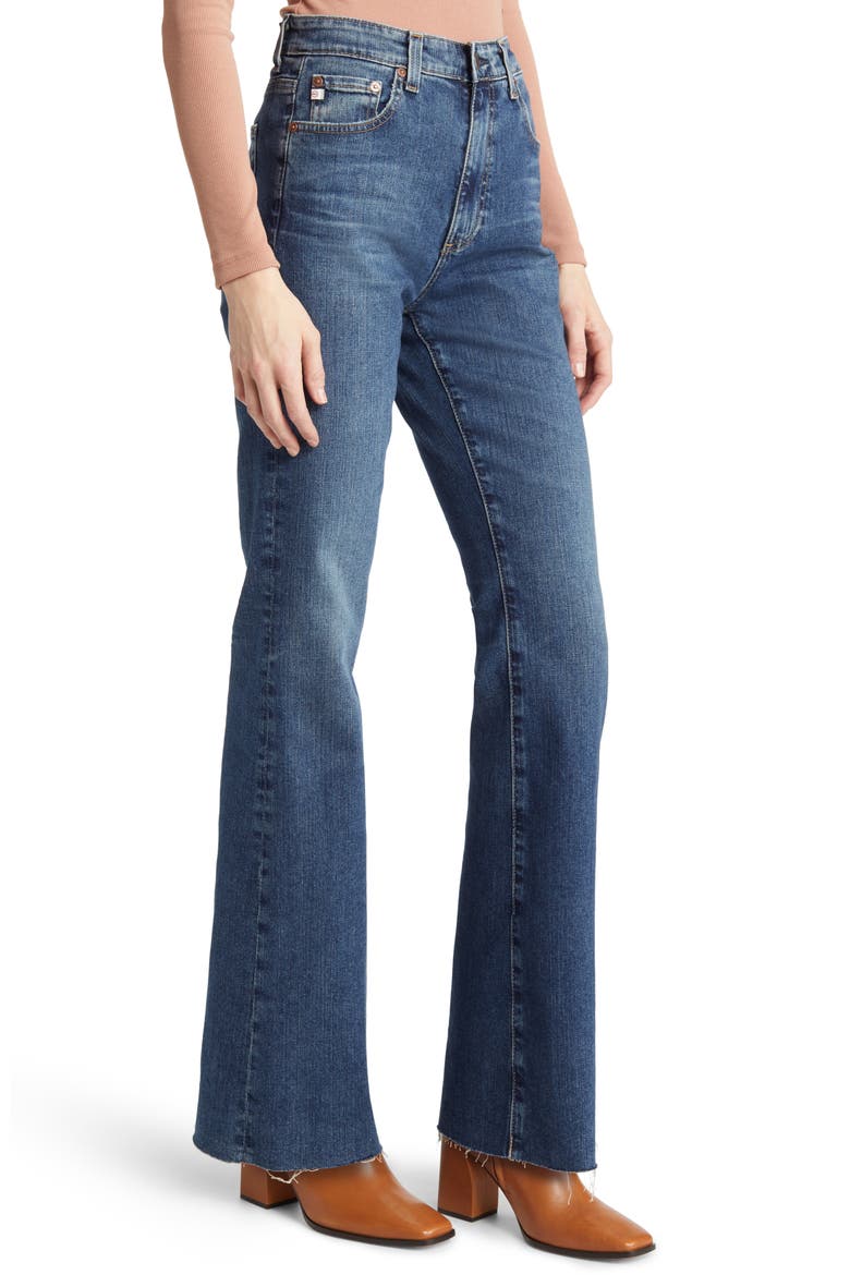 Alexxis High Waist Bootcut Jeans, Alternate, color, 14 YEARS WILDERNESS