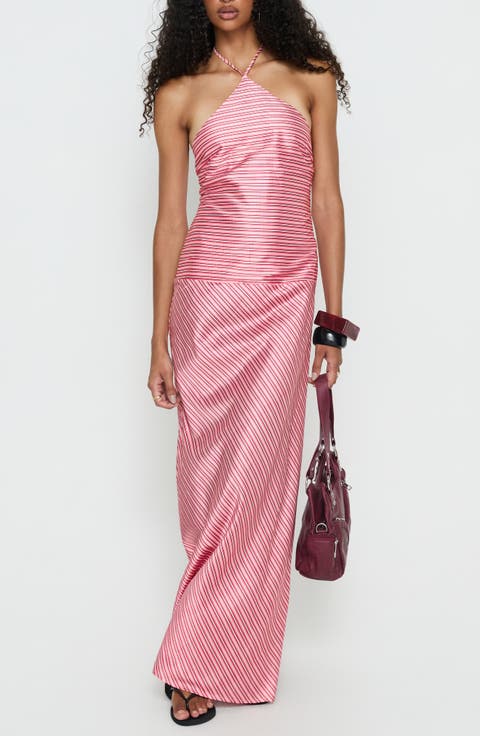 Bellamissimo Halter Maxi Dress