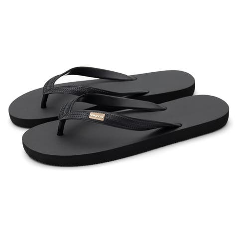 Mens Classicz Core Natural Rubber Flip Flop Thong Sandals
