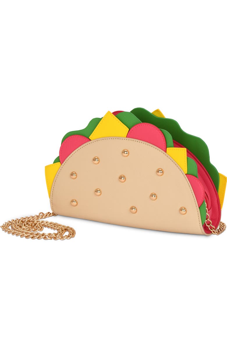 Iscream Kids' Taco Bout It Crossbody Bag, Alternate, color, Beige Multi