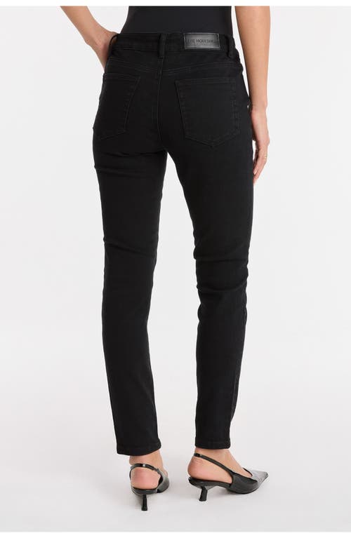 The Noli Shop Layla Skinny Jean In Black