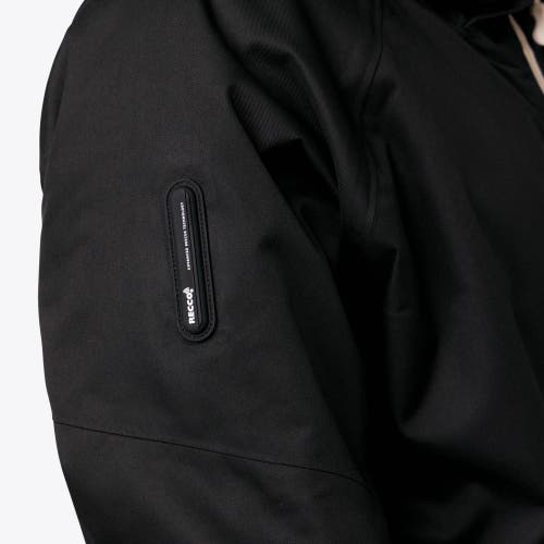 Mobile Warming Heated Waterproof Snow Jacket In Black