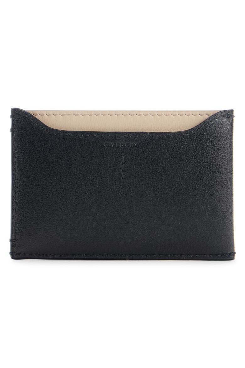 Day Colorblock Card Case, Alternate, color, BLACK