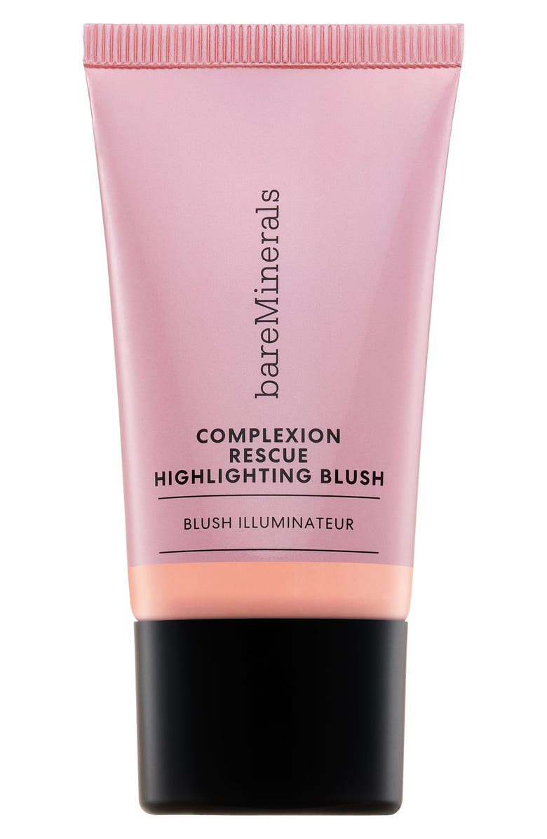 bareMinerals<sup>®</sup> COMPLEXION RESCUE Liquid Highlighting Blush, Main, color, Peach Glow