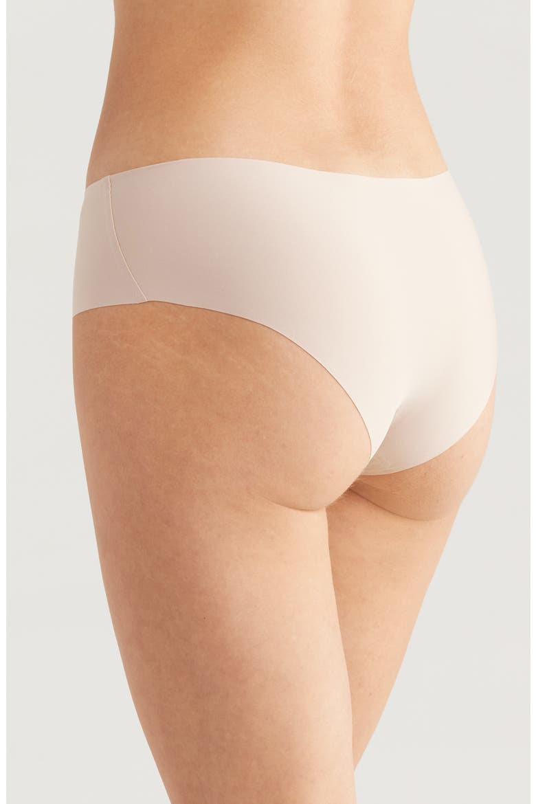 Uniq Seamless Boyshorts, Alternate, color, PEAU ROSE