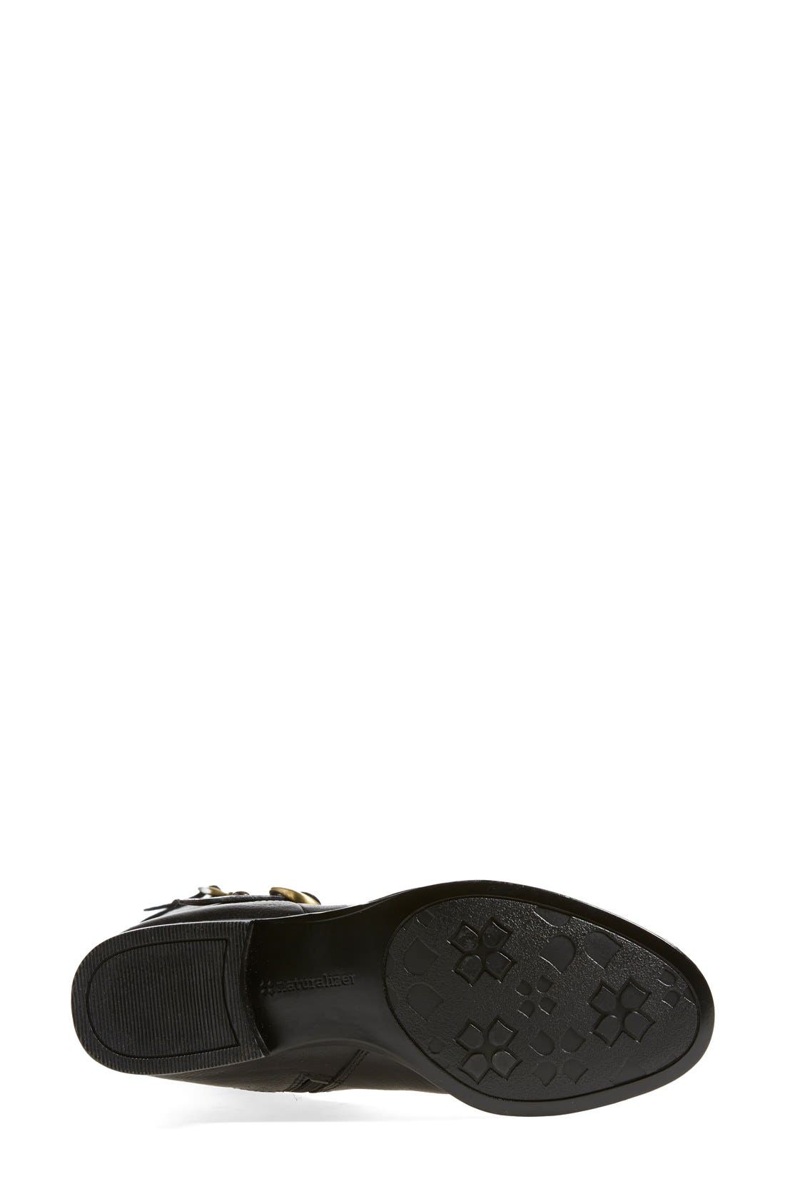 Naturalizer 'Jersey' Leather Riding Boot, Alternate, color, 