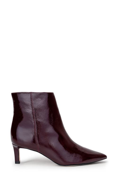 L'agence Lilly Ii Bootie In Burgundy