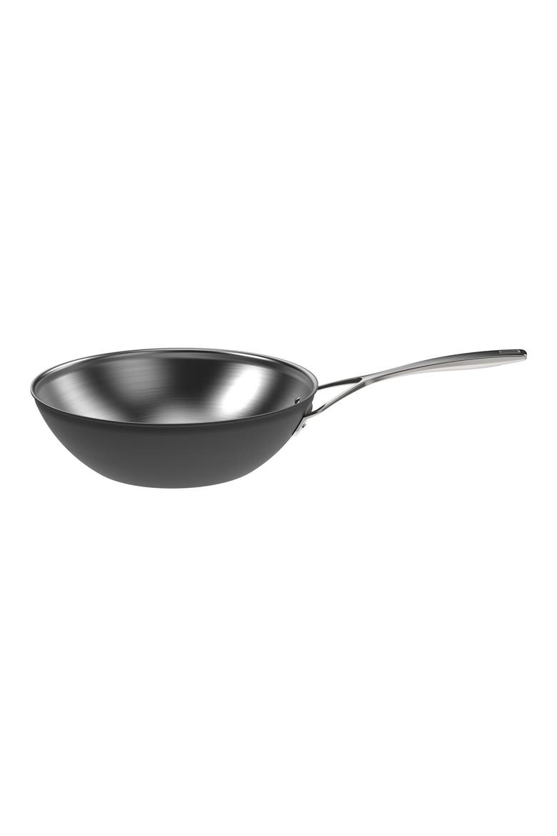 Black 5 Stainless Steel Wok, Alternate, color, BLACK
