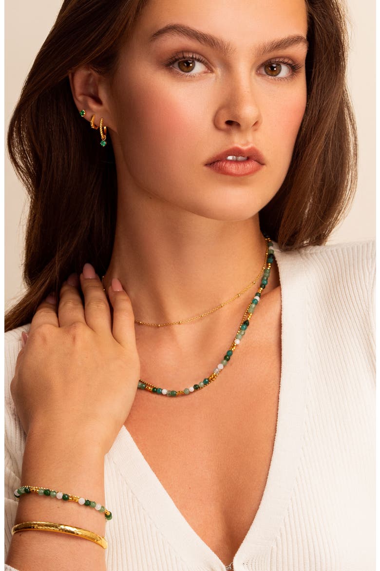 Evergreen Orissa Necklace, Alternate, color, Yellow Gold Vermeil