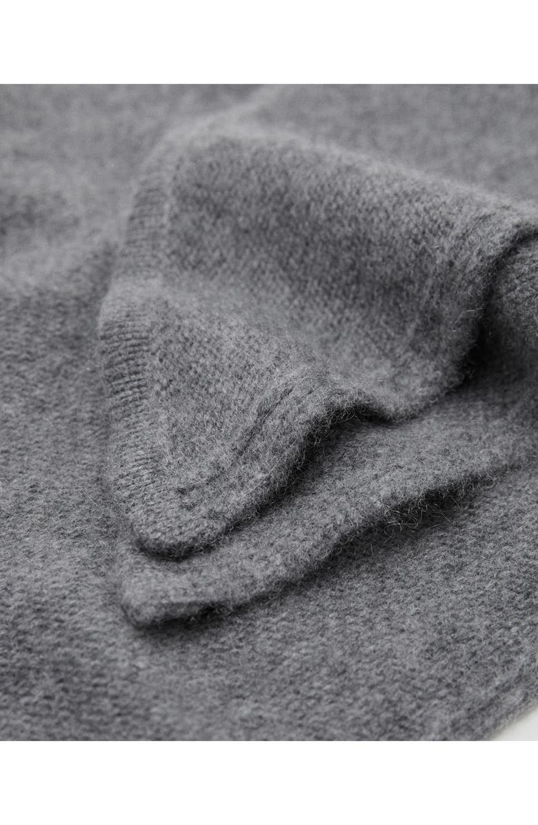 MANGO Selection Wool & Cashmere Blend Scarf, Alternate, color,