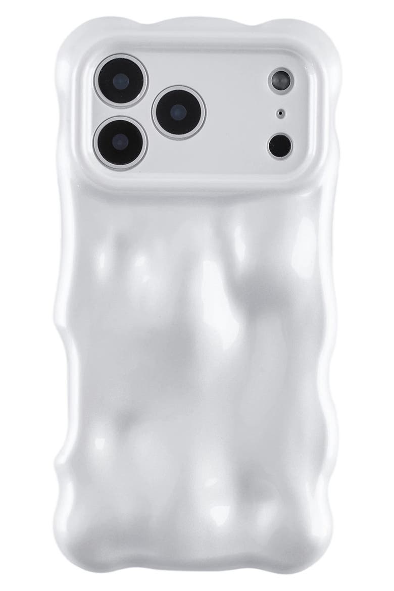 Bubbles iPhone 17 Pro Phone Case, Main, color, PEARL