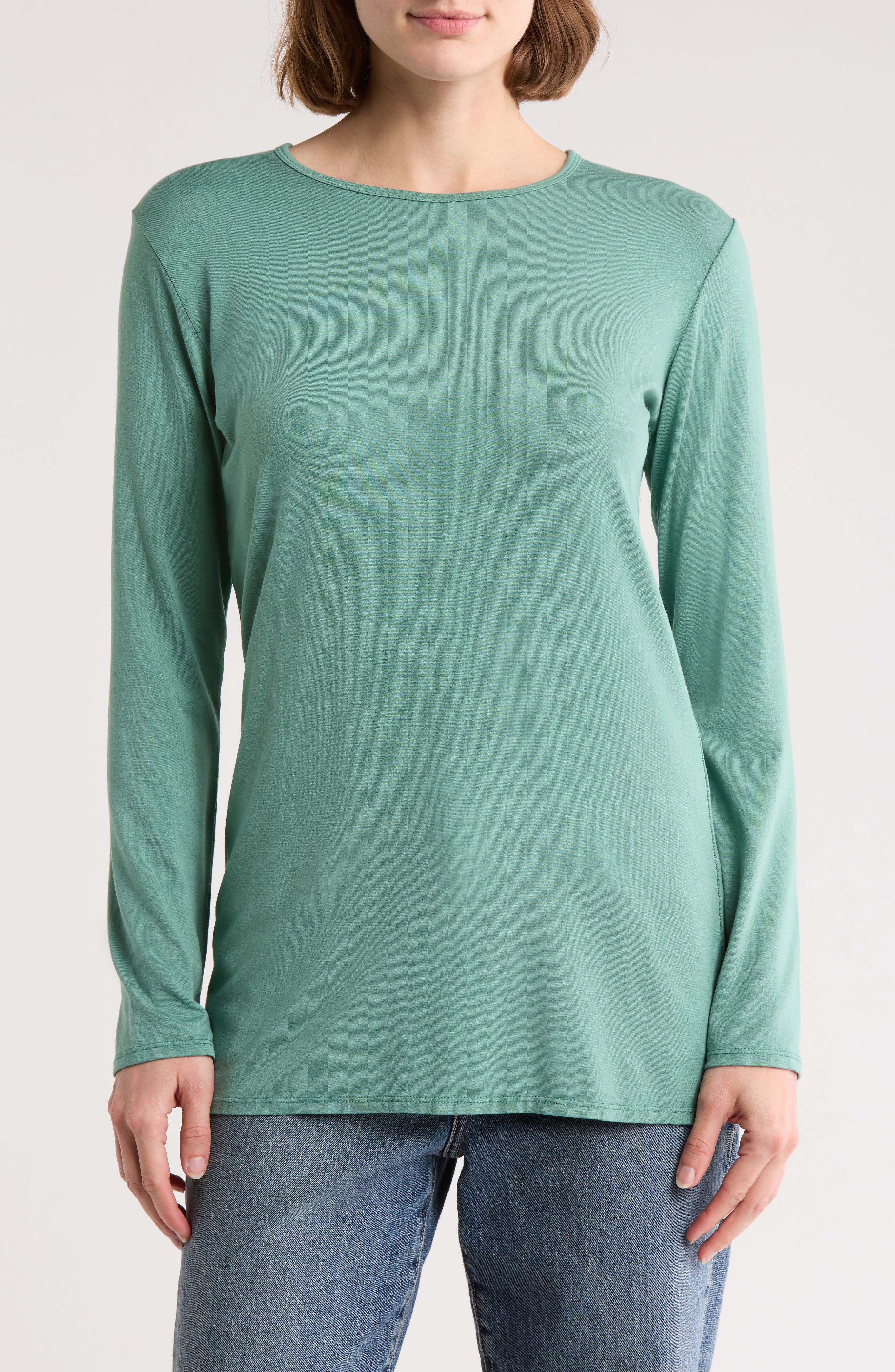 Basic Stretch Modal T-Shirt - image 5