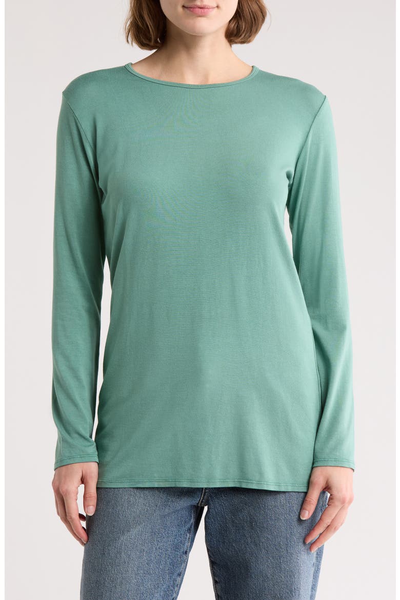 Basic Stretch Modal T-Shirt, Main, color, KASHMIR
