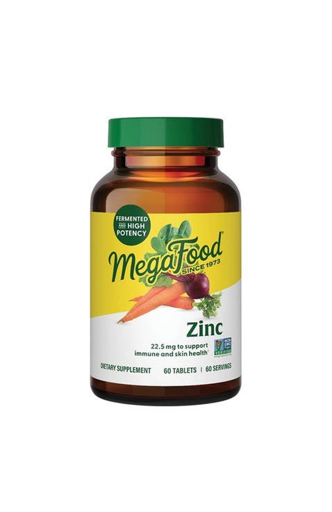 Zinc Bisglycinate for Women & Men, Vegan Immune Support Supplement, 60 Tablets