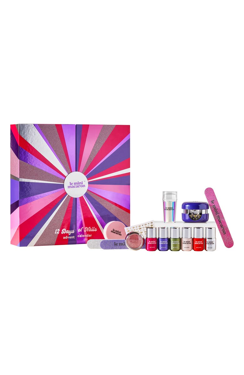 Le Mini Macaron Holiday 2025 Calendar Set, Main, color, 