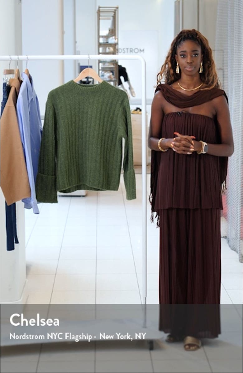 Stassi Rib Alpaca & Wool & Blend Sweater
