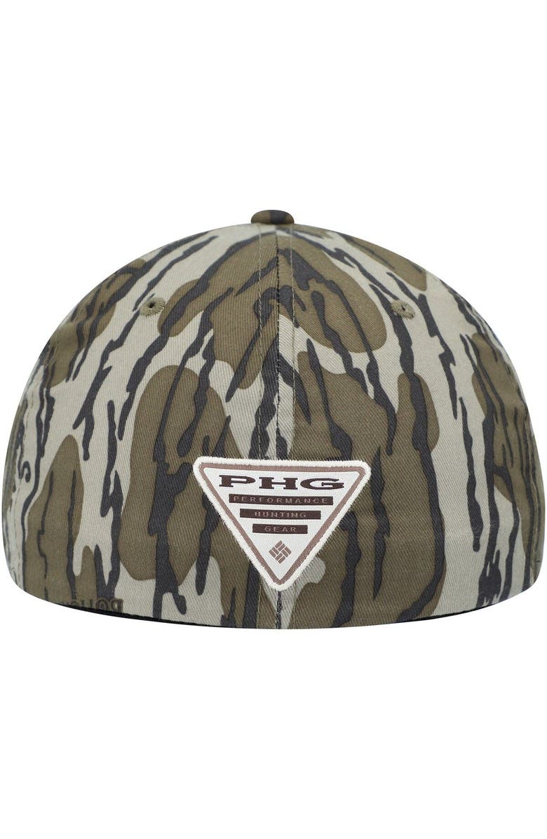 Columbia Men's Columbia Mossy Oak Camo Michigan State Spartans Bottomland Flex Hat, Alternate, color, Camo