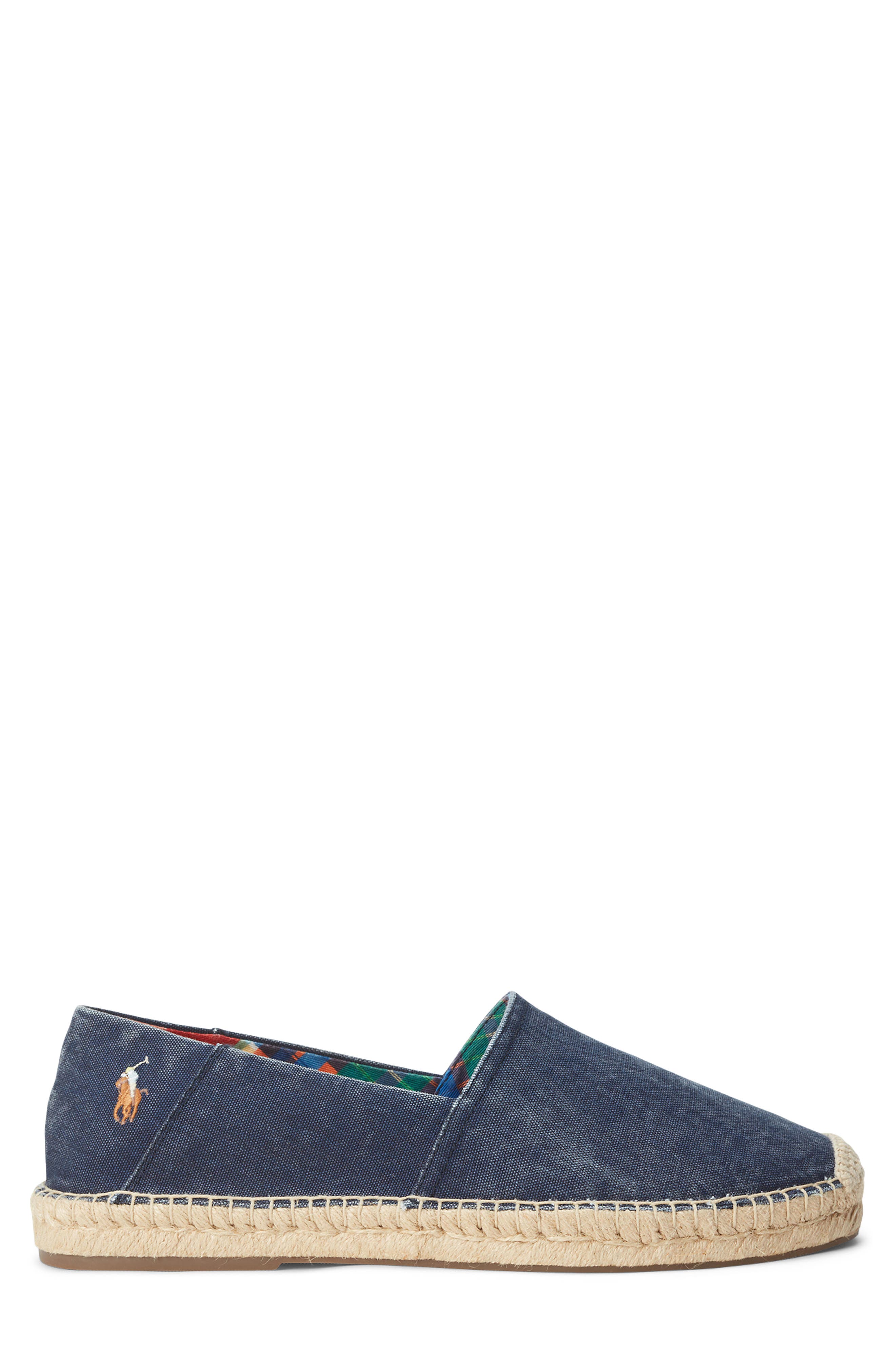 Cevio Espadrille Slip-On Shoe, Alternate, color, NAVY
