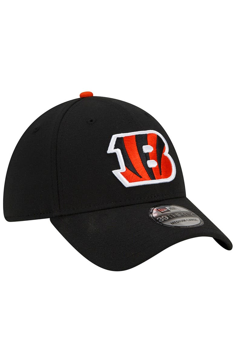 New Era Men's New Era Black Cincinnati Bengals Classic 39THIRTY Flex Hat, Alternate, color, Black