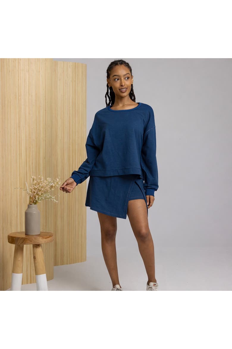 Ada Pullover, Alternate, color, Sapphire