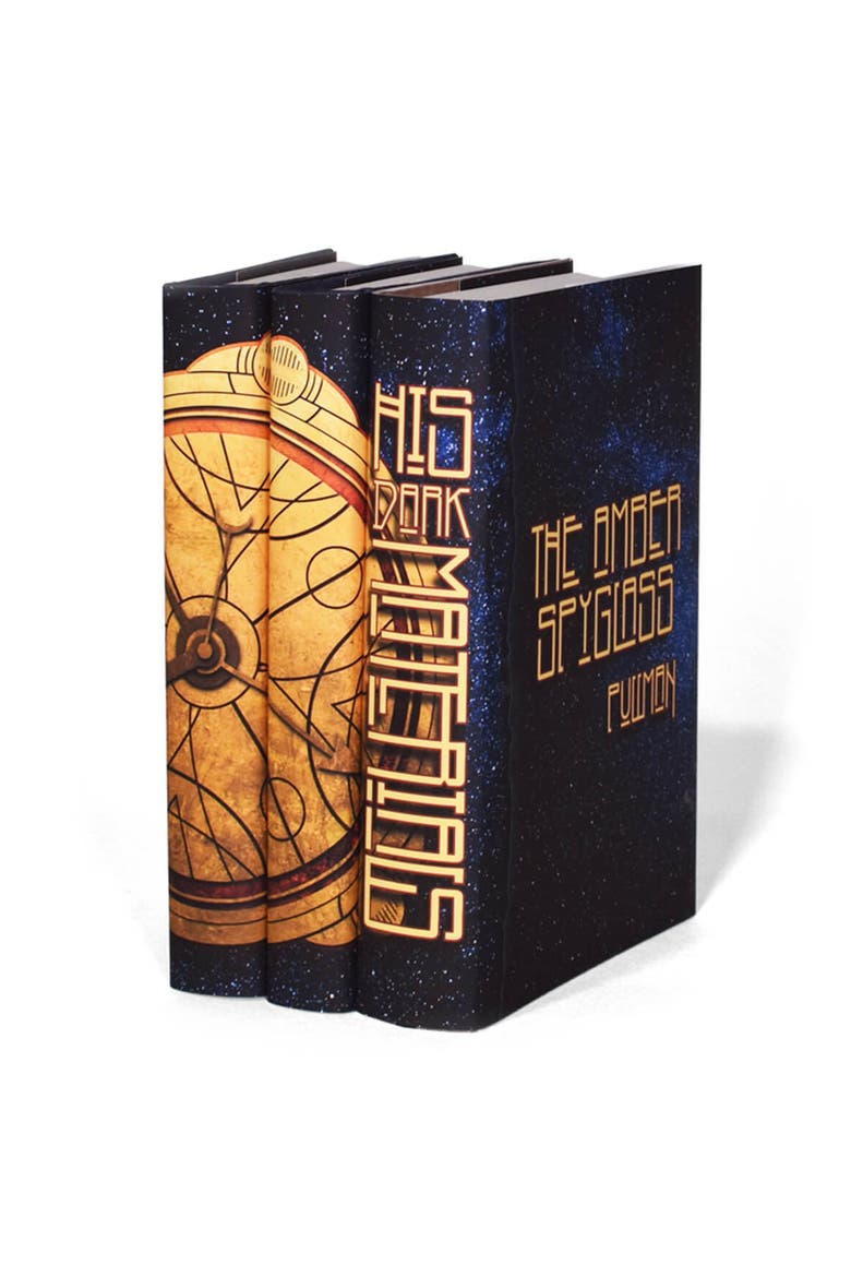His Dark Materials Book Set, Alternate, color, Gold