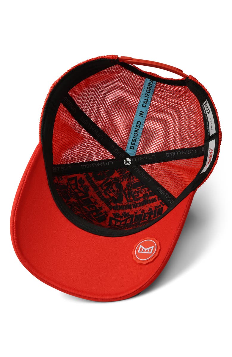 Melin Odysea MPH Pit Crew Hydro Snapback Ball Cap, Alternate, color, Red Alert