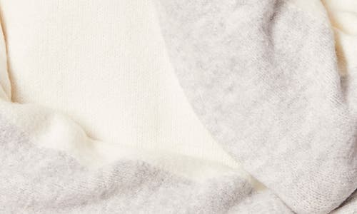 Florence By Mills Colorblock Tipped Sweater In White