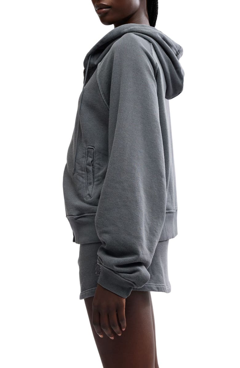 Free People Fast Break Zip Hoodie & Skort Set, Alternate, color,