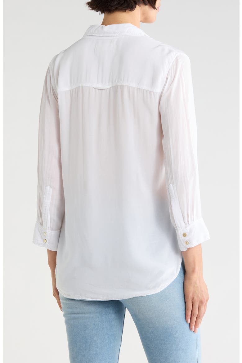 Marlene Button-Up Shirt, Alternate, color, WHITE