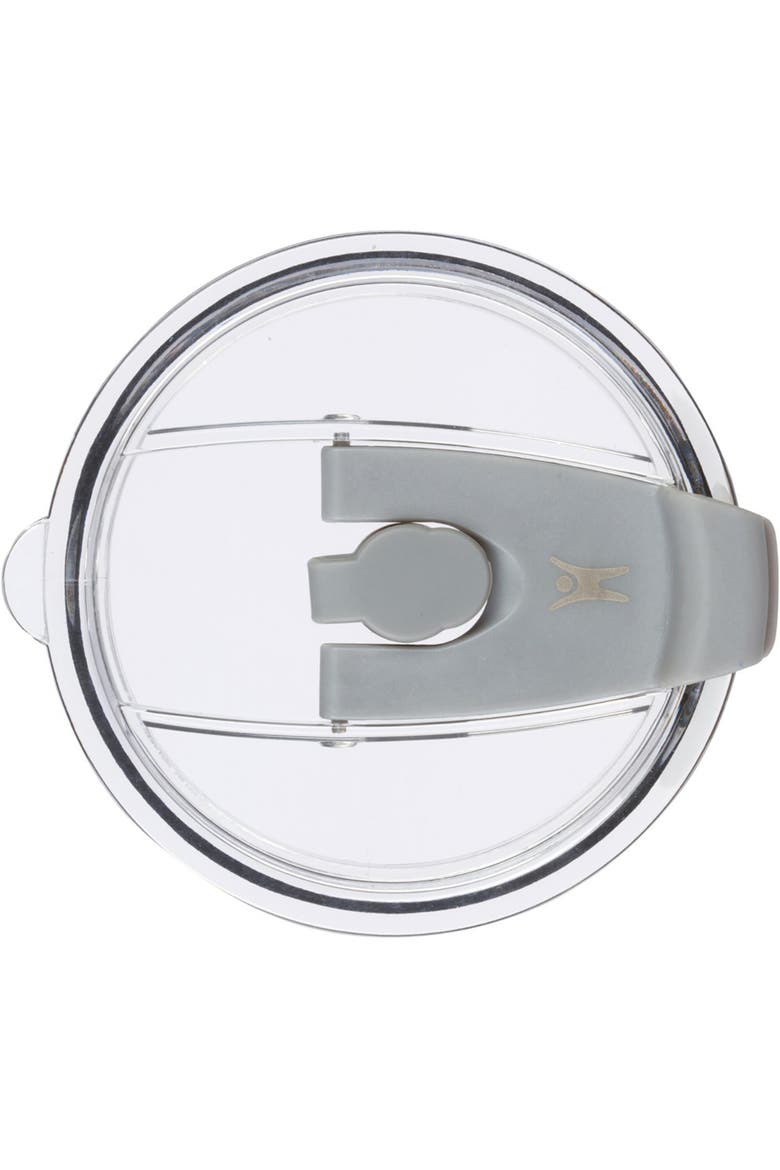 On The Go Spill Proof Tumbler Lid for 12 oz or 20 oz Cruisers, Alternate, color, Clear