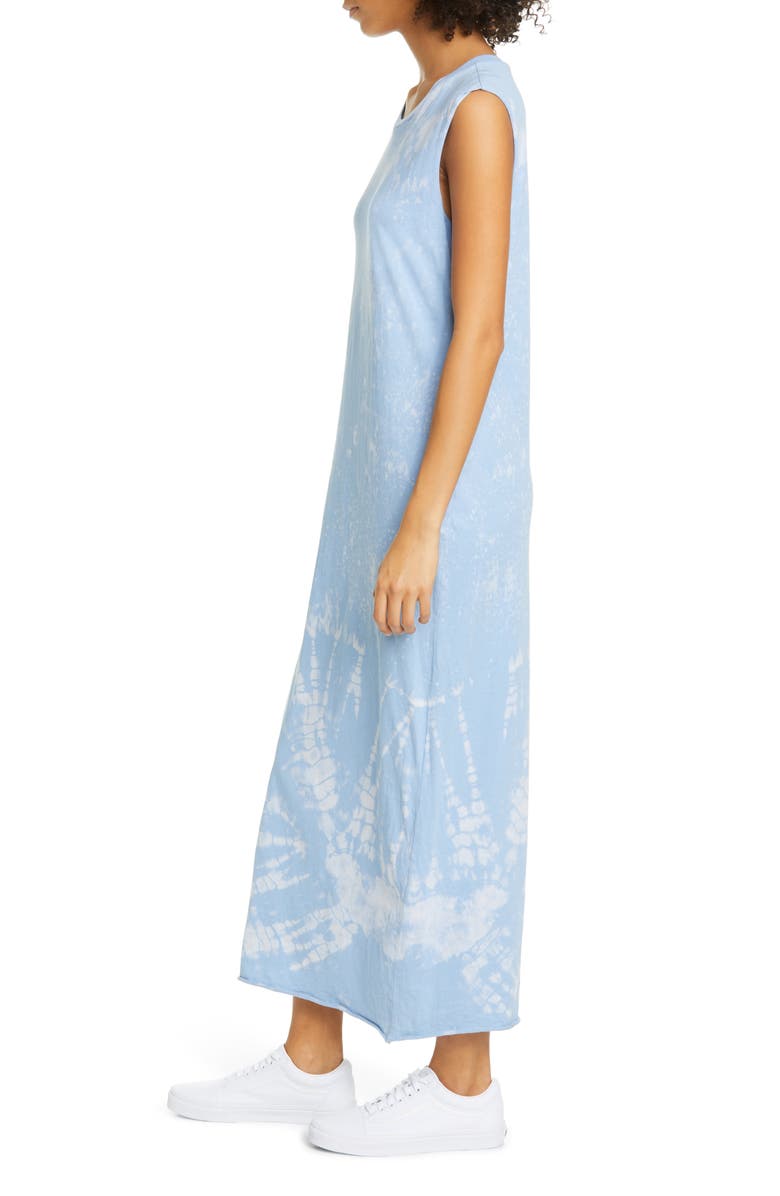 Raquel Allegra Tie Dye Muscle Maxi Dress, Alternate, color, 