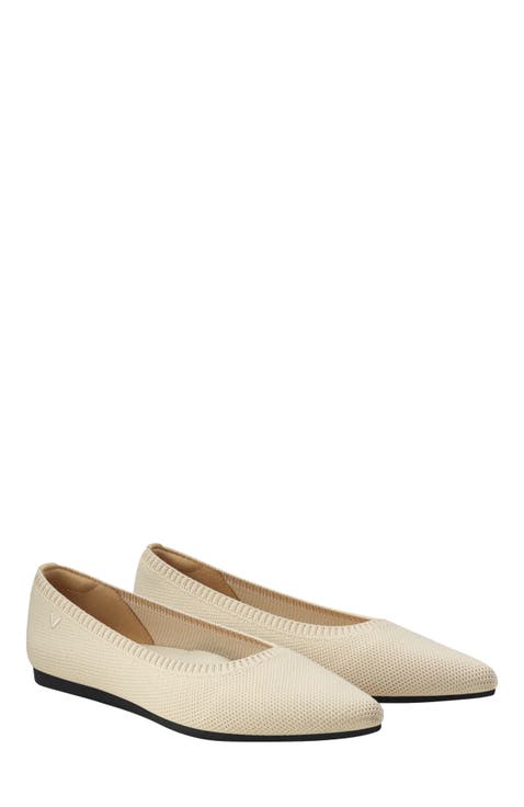 Pointed-Toe Ballet Flats (Aria 5°)