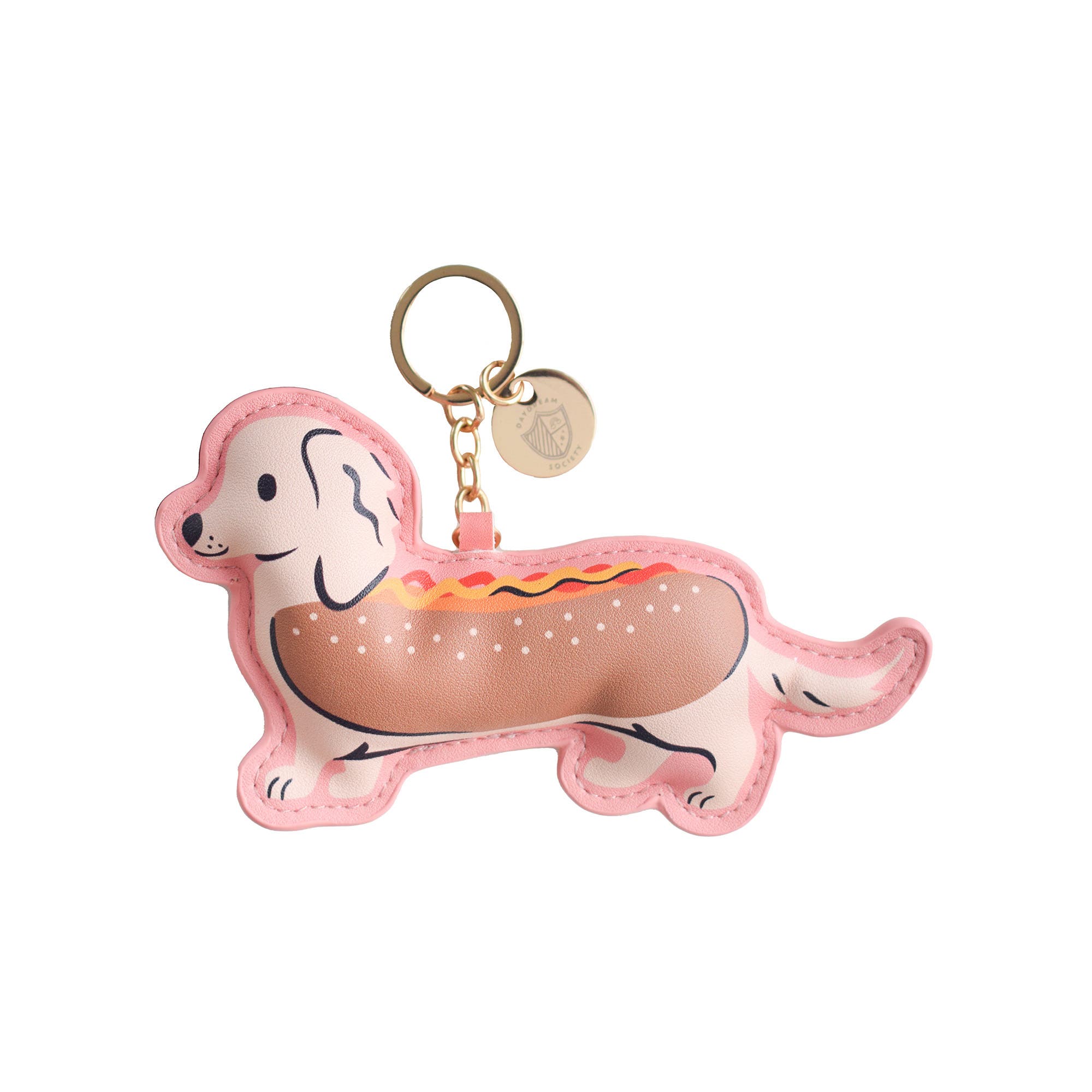 Hot Dog Dachshund Bag Charm, Main, color, Assorted Pre-Pack