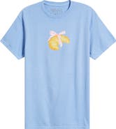 Vinyl Icons Croissant Cotton Graphic T-Shirt