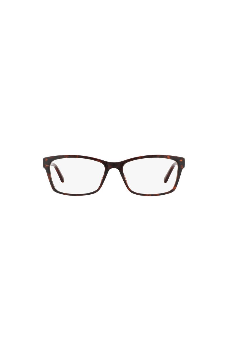 53mm Square optical glasses, Alternate, color, Tortoise