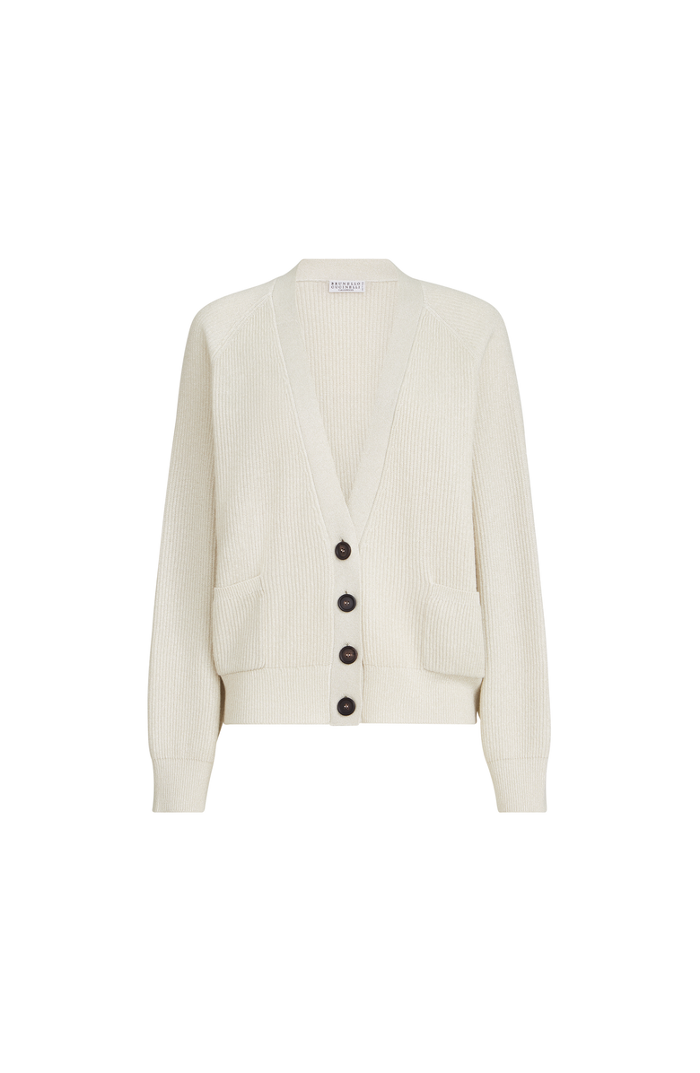Brunello Cucinelli Cashmere cardigan, Alternate, color, Panama
