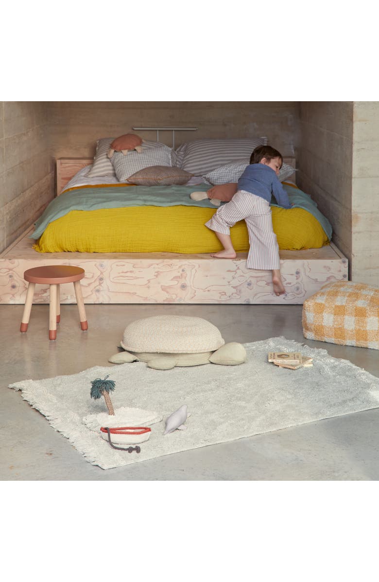 Lorena Canals Washable Play Rug Waves, Alternate, color, Multicolor