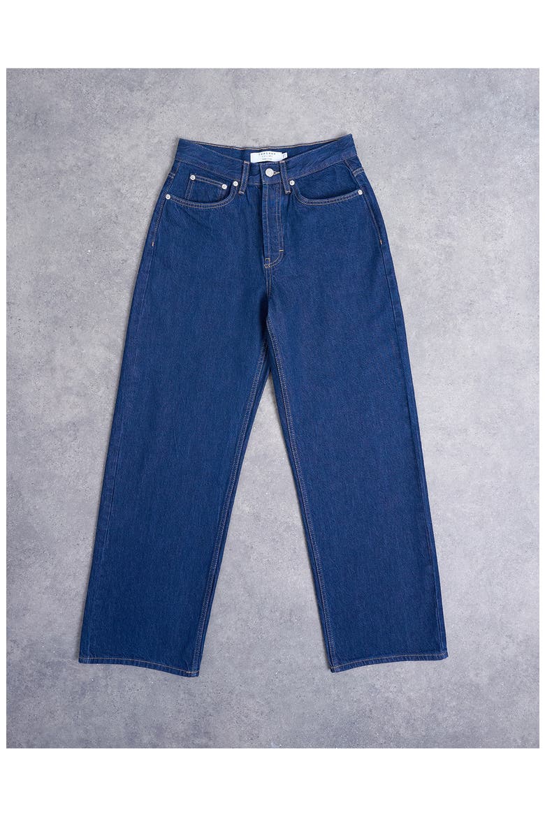 Column Mid Rise Jeans, Alternate, color, MEDIUM BLUE