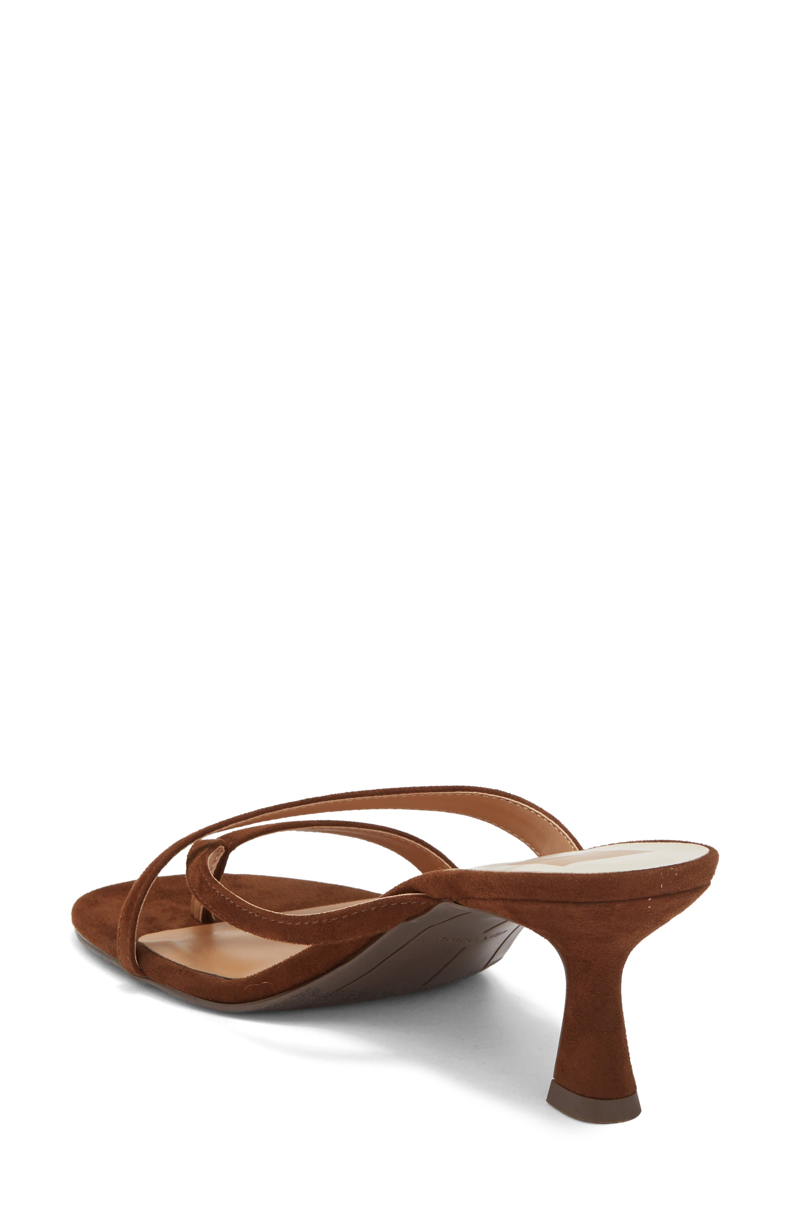 Daisy Slide Sandal, Alternate, color, COCOA STELLA SUEDE