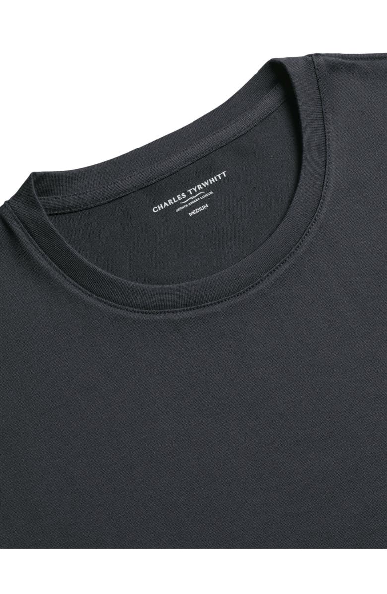 Charles Tyrwhitt Cotton Crew Neck T-Shirt, Alternate, color, Graphite Grey