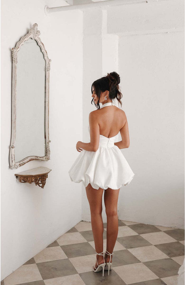 Untamed Petals Alfie Mini Dress, Alternate, color, Ivory