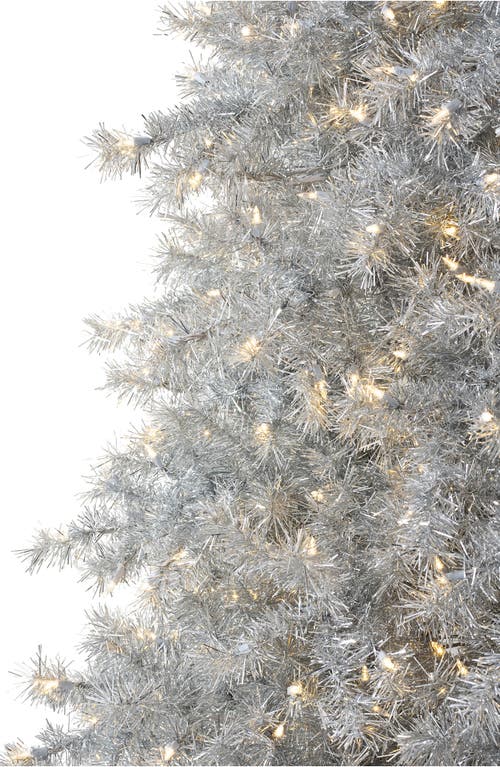 Treetopia Artificial Un-lit Tinkerbell Silver Tree In Silver