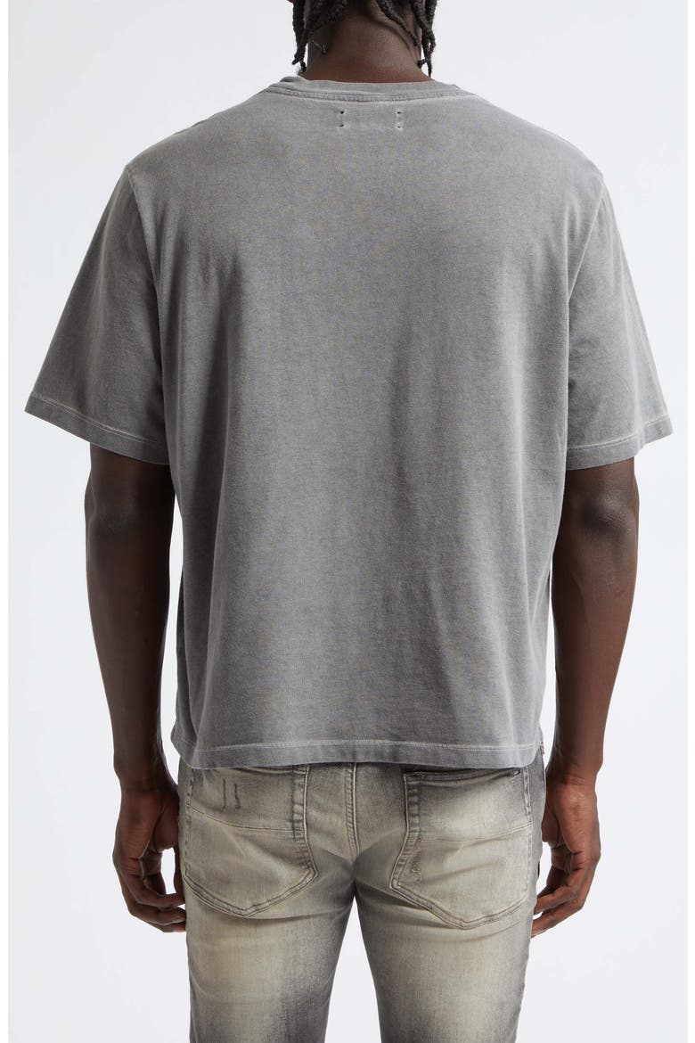 Faded Pocket Crop T-Shirt, Alternate, color, BLACK