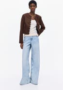 H&M Scalloped-edge jacket